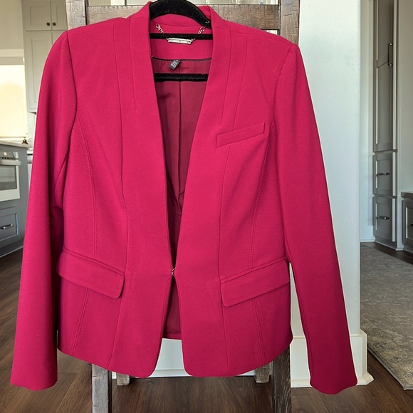 White House Black Market Jackets & Blazers - White House Black Market Red Jacket